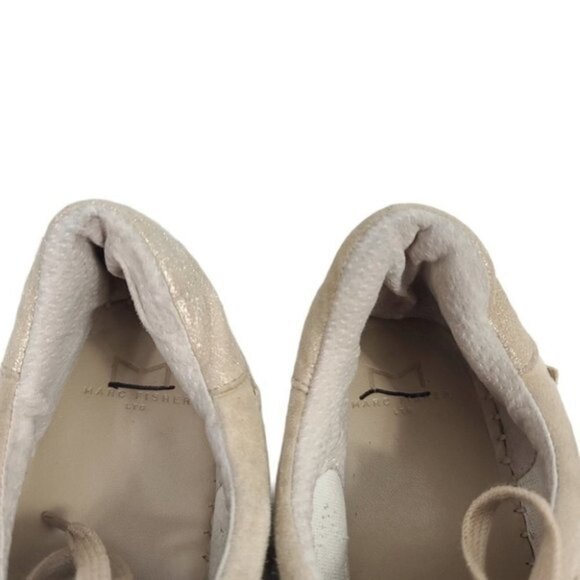 Marc Fisher Marcia Star Leather Espadrilles Sneakers 9M - Picture 8 of 9